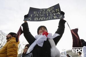 В Беларуси проходит акция протеста против интеграции с Россией. Фоторепортаж