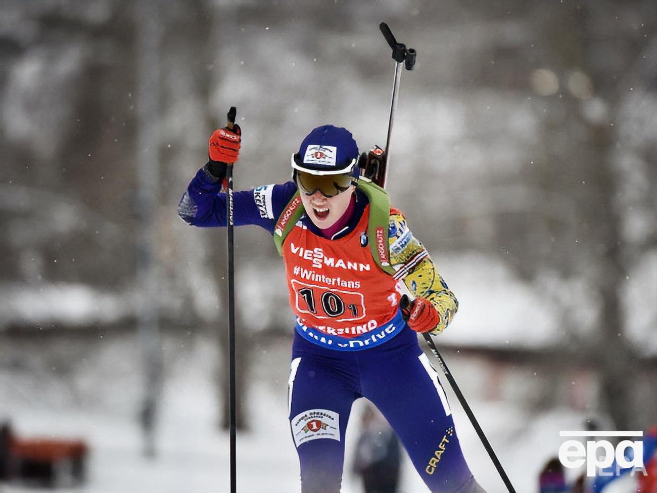 Меркушина першою вийшла на дистанцію жіночої естафети від України