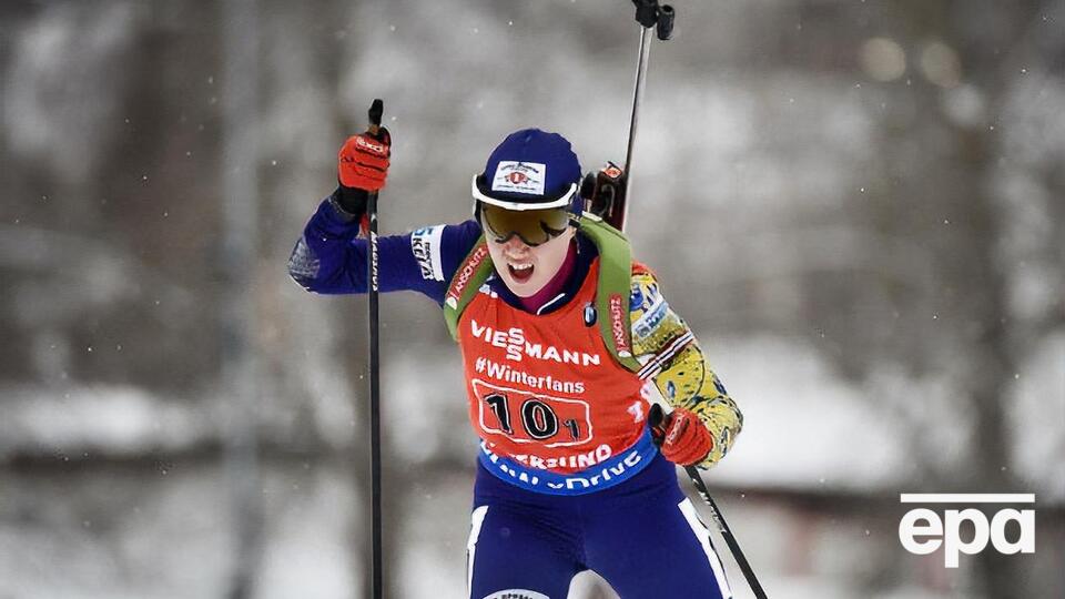 Меркушина первой вышла на дистанцию женской эстафеты от Украины