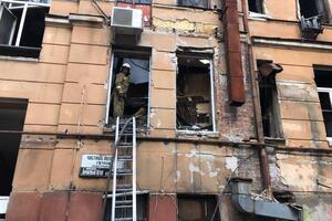 Пожар в Одессе вспыхнул утром 4 декабря