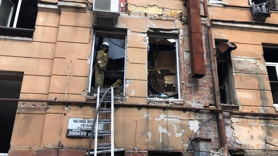 Пожар в Одессе вспыхнул утром 4 декабря