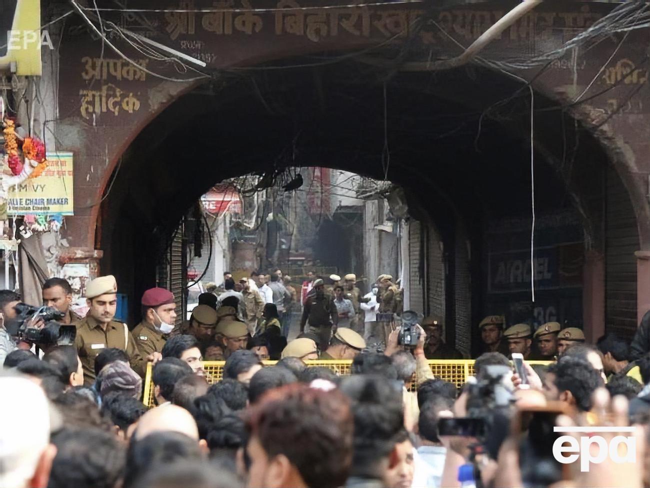 Причини пожежі в Делі поки не встановлено