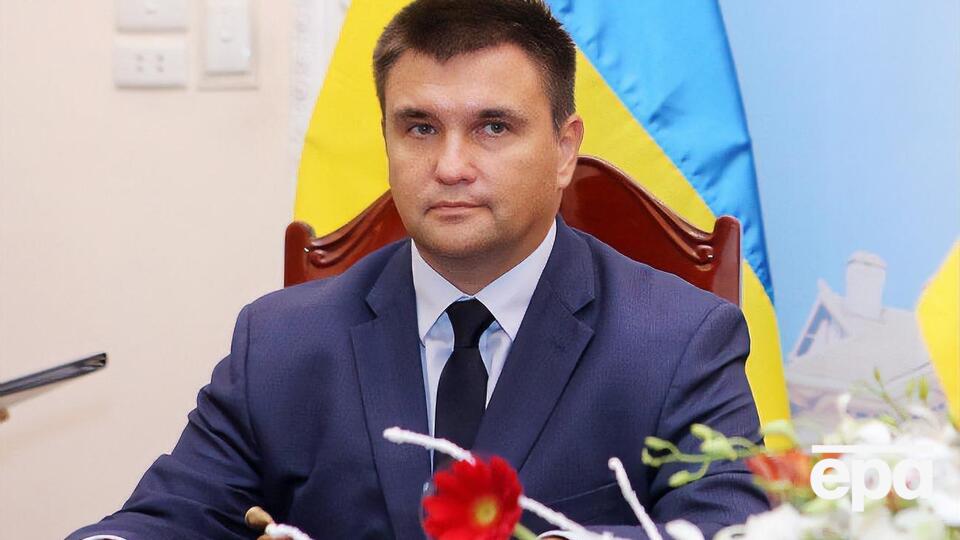 Климкин (на фото): Пойти в Раду было решением Порошенко, он не обсуждал это со мной