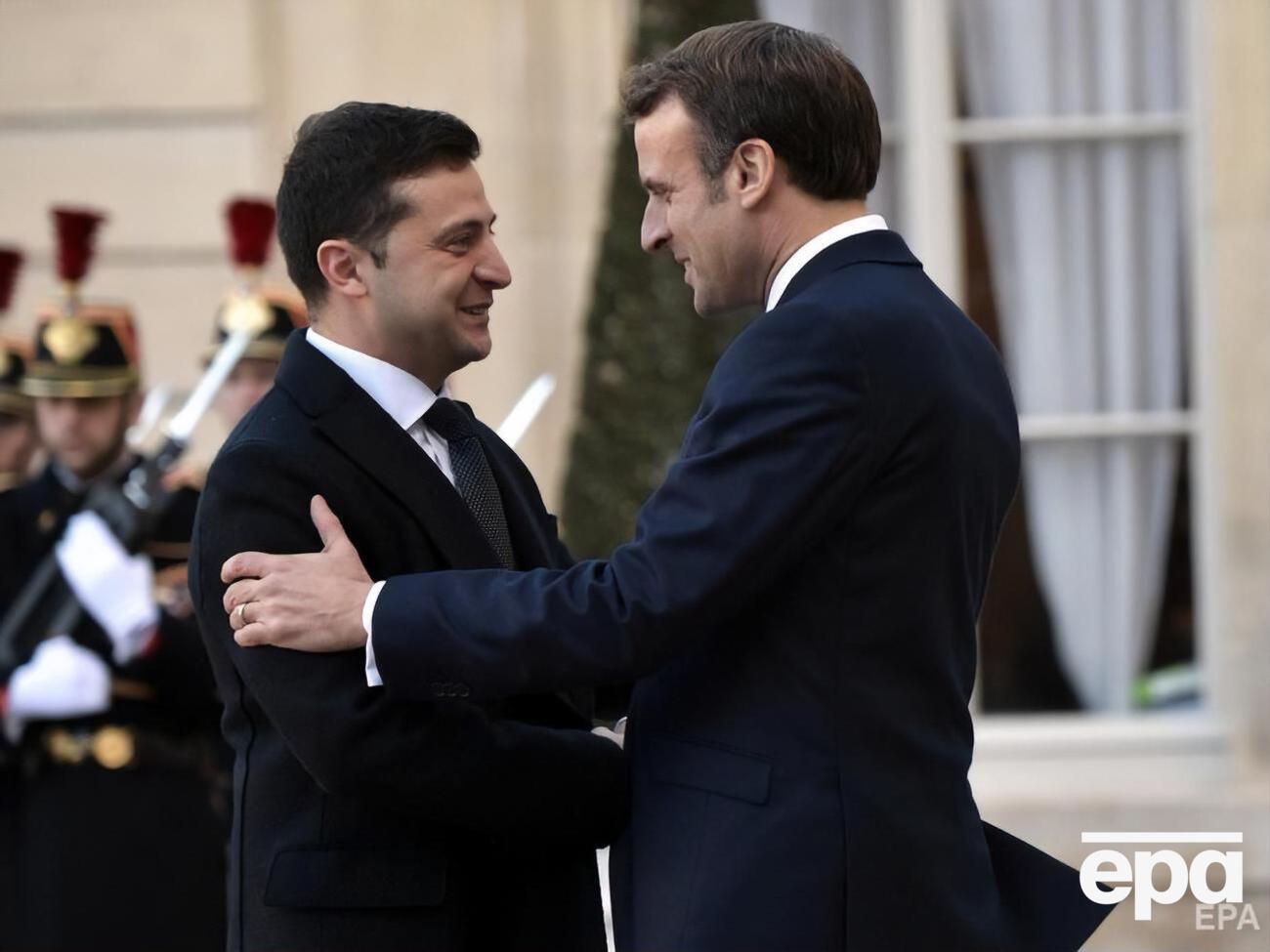 У Парижі Зеленський і Макрон візьмуть участь у саміті глав країн нормандського формату