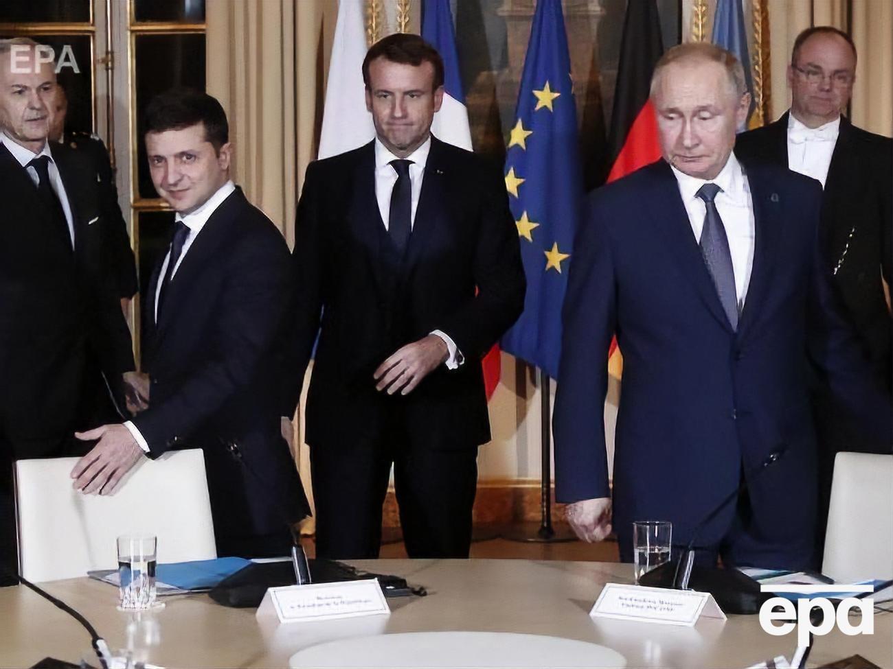 Президент Украины Зеленский и президент РФ Путин провели первую личную встречу