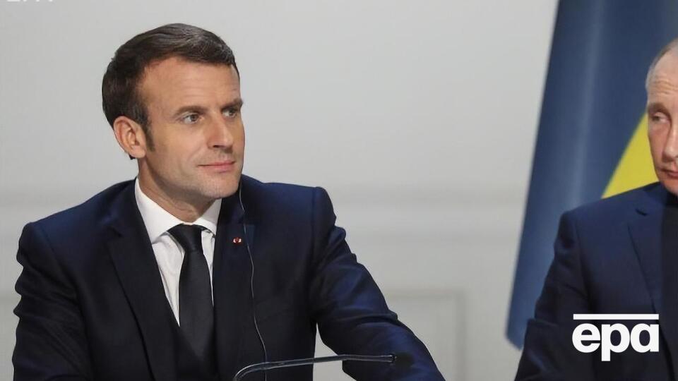 Макрон: Ми змогли на найвищому рівні підкреслити, що ми намагаємося досягти миру