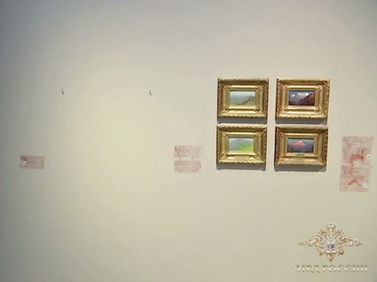 Картину похитили на глазах у посетителей галереи 27 января