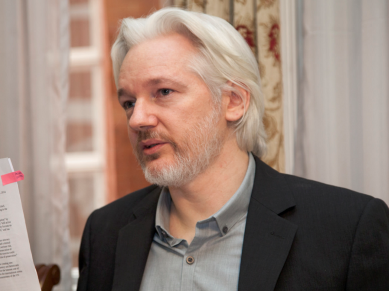 Ассанж із 2012 року живе на території посольства Еквадору в Лондоні
