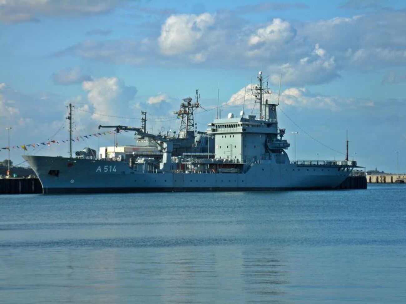 Похід плавбази Werra у Чорне море було заплановано давно, заявили в міноборони Німеччини