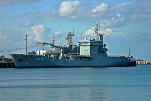 Поход плавбазы Werra в Черное море был запланирован давно, заявили в минобороны Германии