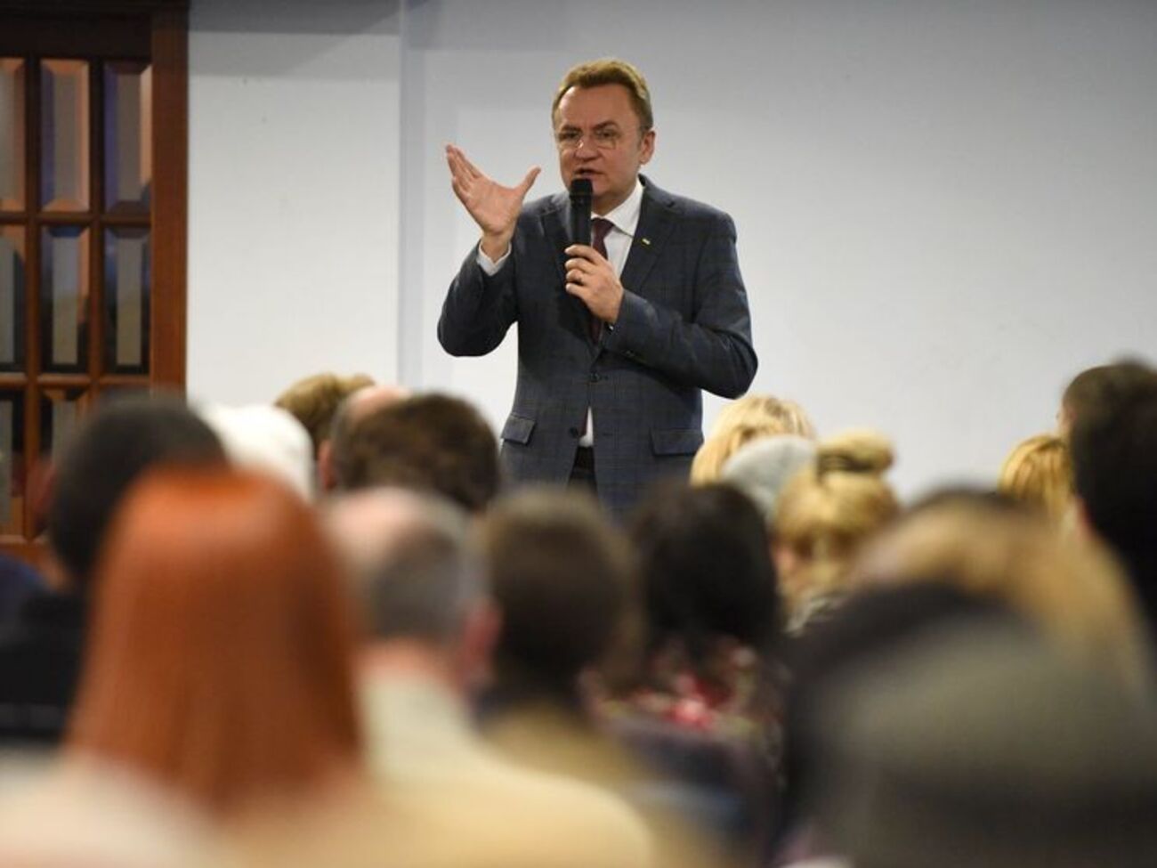 Садовий (на фото) виступив на підтримку Зураба Аласанії