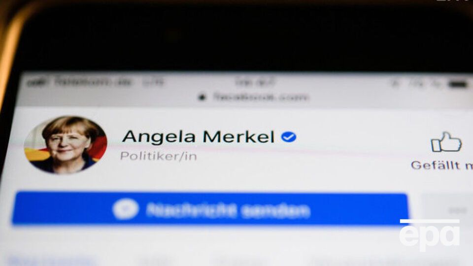 Меркель попрощалась с подписчиками своей страницы в Facebook