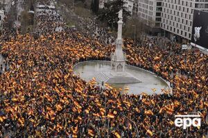 В Мадриде прошел митинг