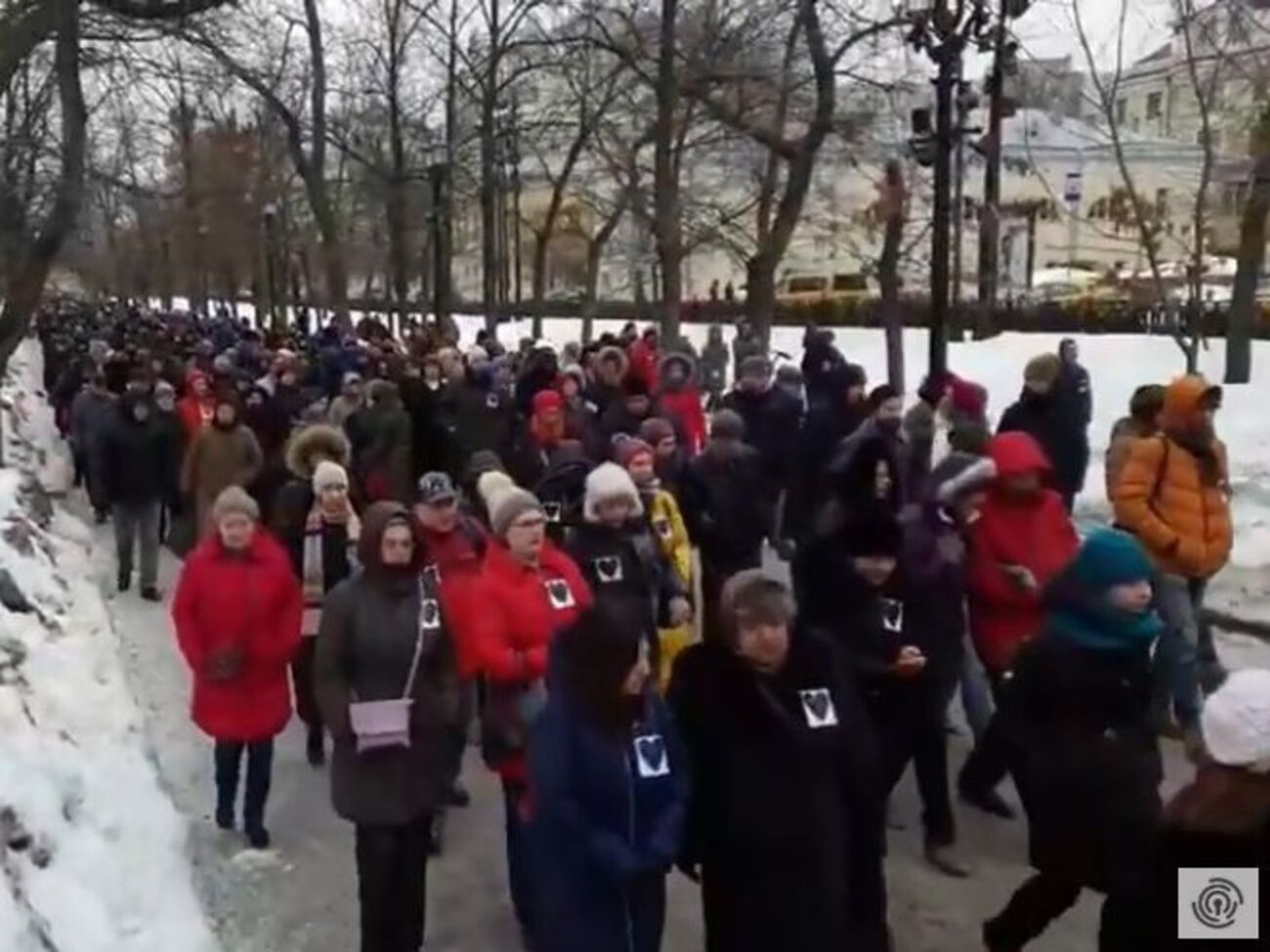 Несанкционированный марш материнского гнева в Москве