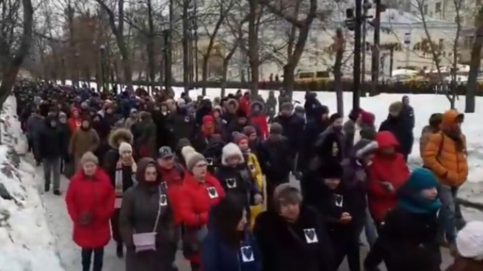 Несанкционированный марш материнского гнева в Москве