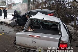 Водитель Volkswagen выехал на полосу встречного движения и столкнулся с Opel Vectra