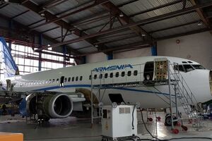 Работы по техобслуживаною Boeing проводятся совместно с компанией "Конкорд Аэротехник"