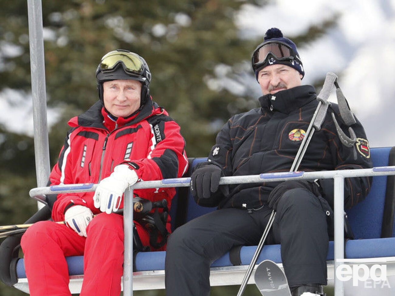 Путин встретился с Лукашенко