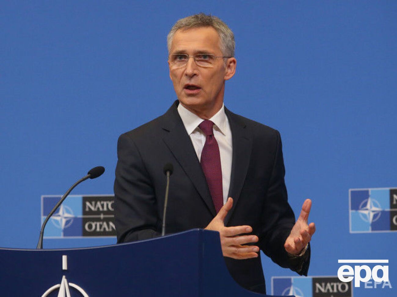 Столтенберг:&nbsp;Мы не отражаем то, что делает Россия