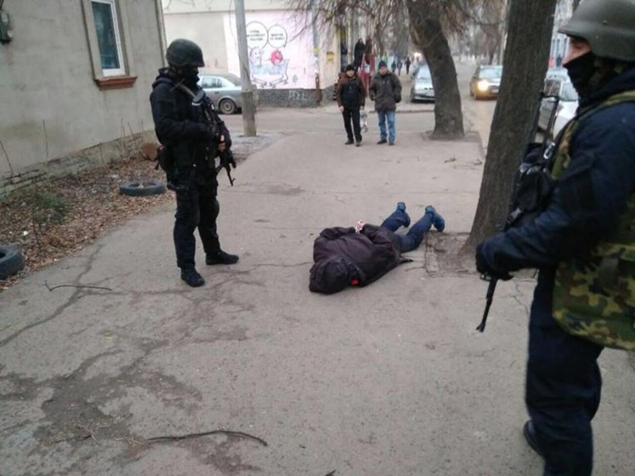 Чоловіка затримали 13 лютого