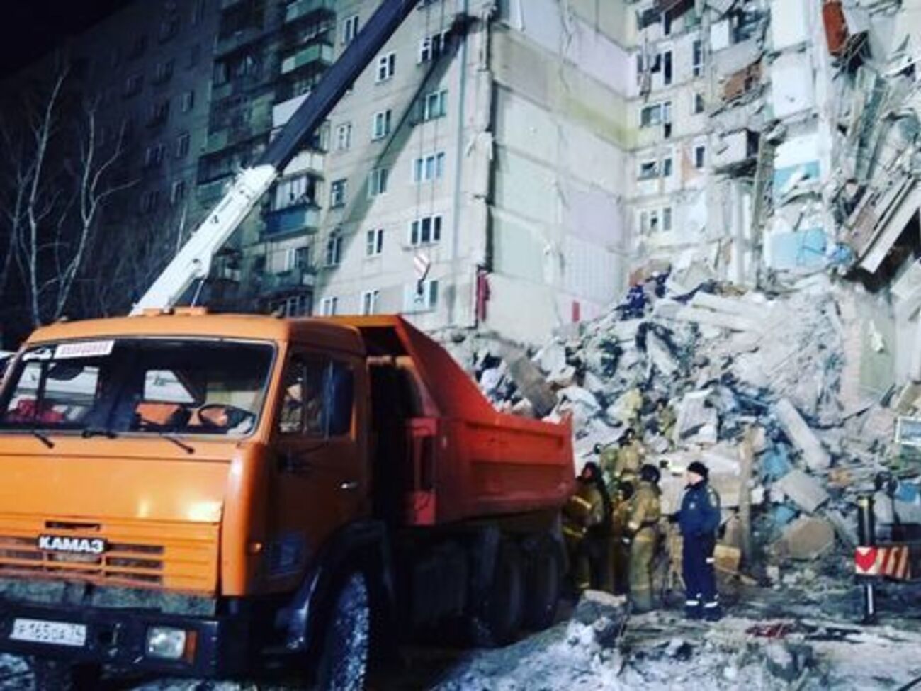 Взрыв в 10-этажном жилом доме в Магнитогорске прогремел в ночь на 31 декабря