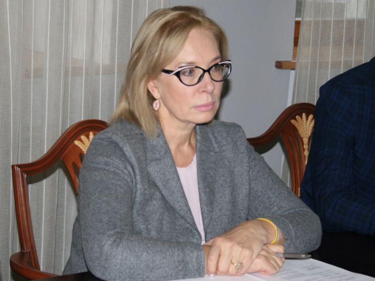 Денісова зустрілася з європейськими дипломатами