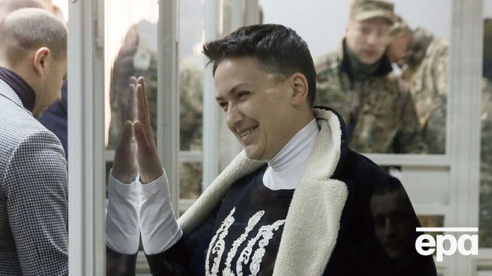 За версією слідства, Савченко (на фото) і Рубан планували "широкомасштабні терористичні атаки" в центрі Києва з метою насильницького повалення влади