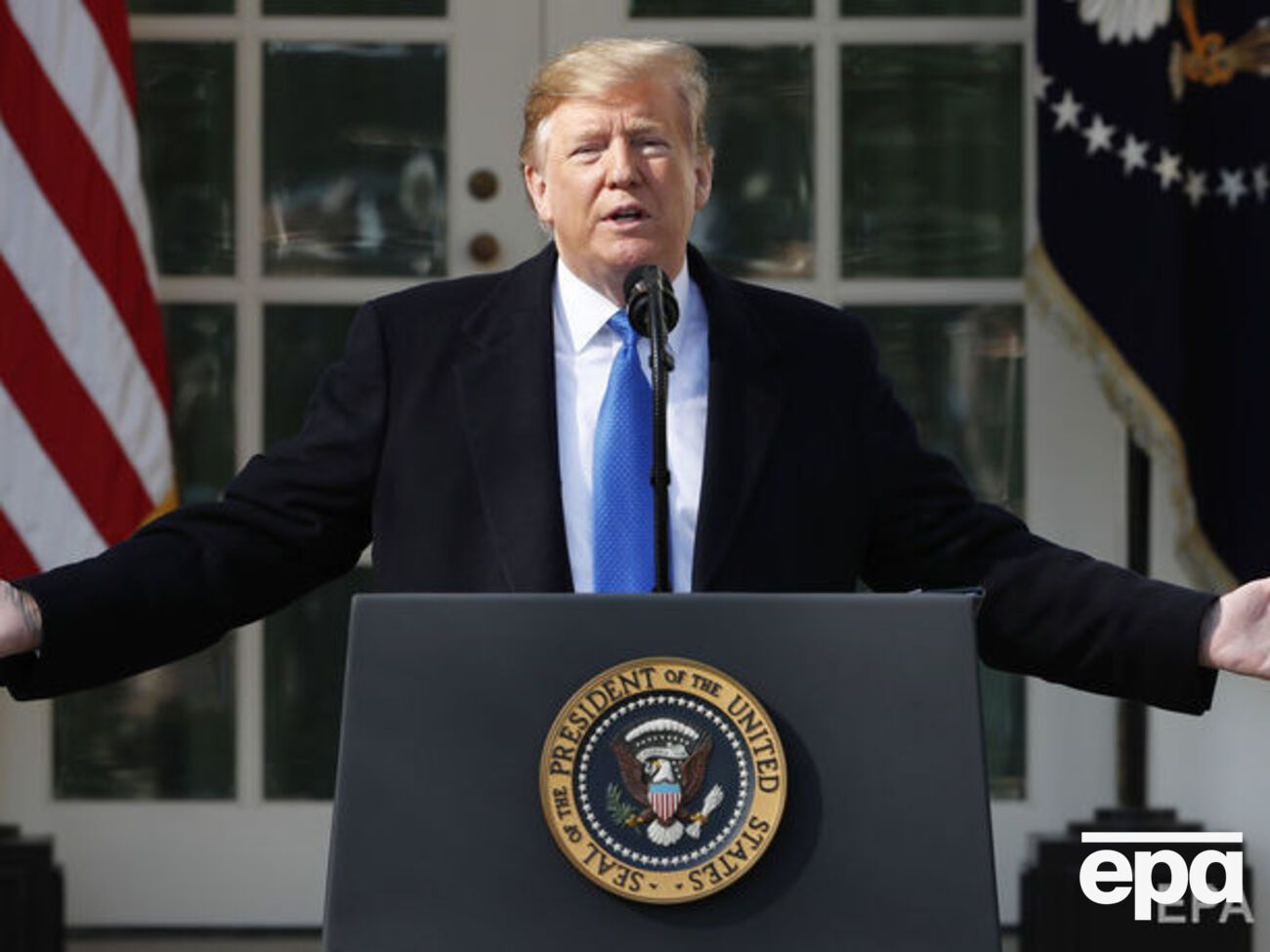 Трамп: Ми будемо протистояти кризі у сфері національної безпеки на нашій південній межі