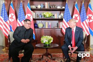 В первый раз Трамп и Ким Чен Ын встретились в июне 2018 года