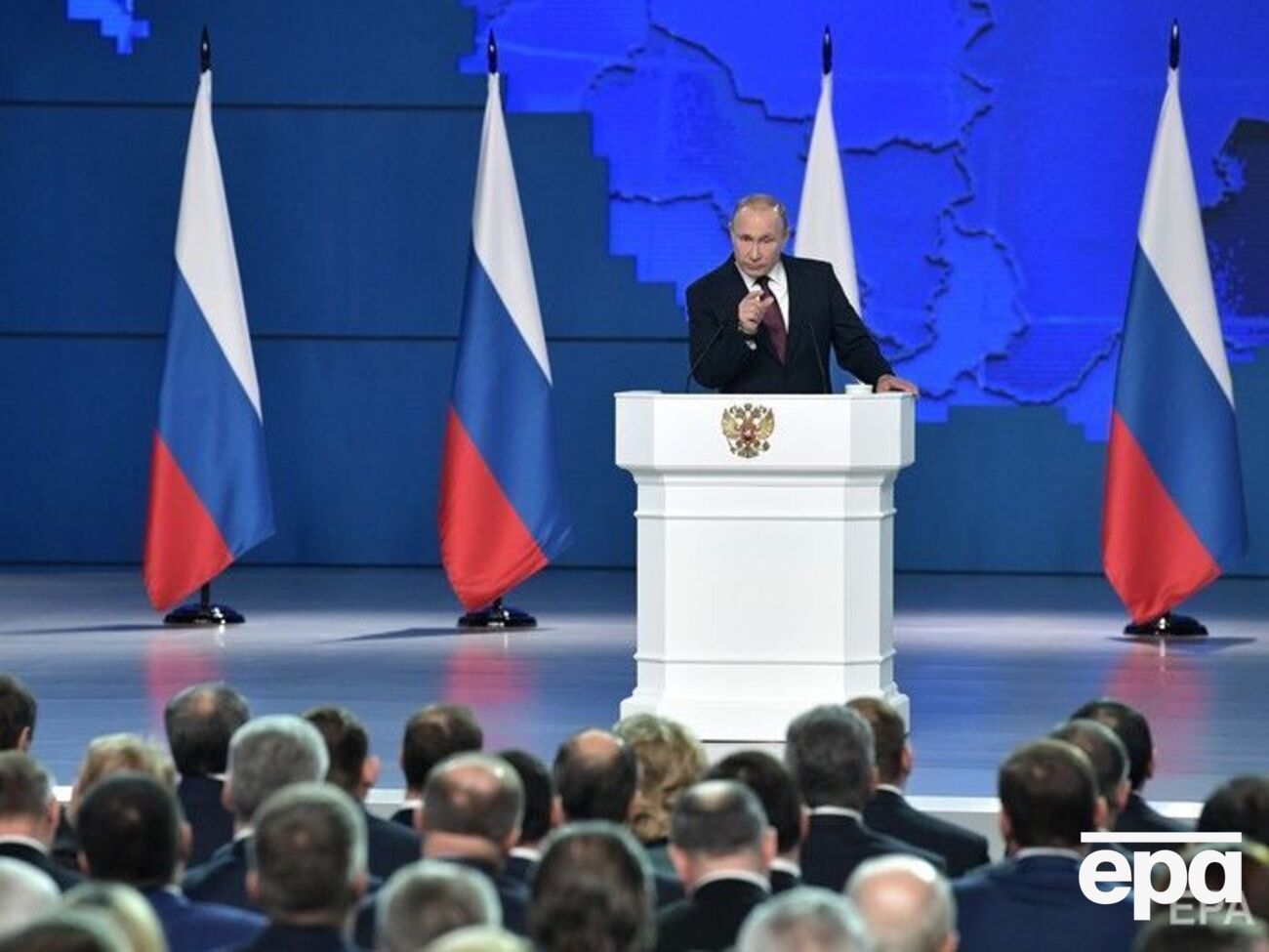 Путін кожного року виступає з посланням Федеральним зборам