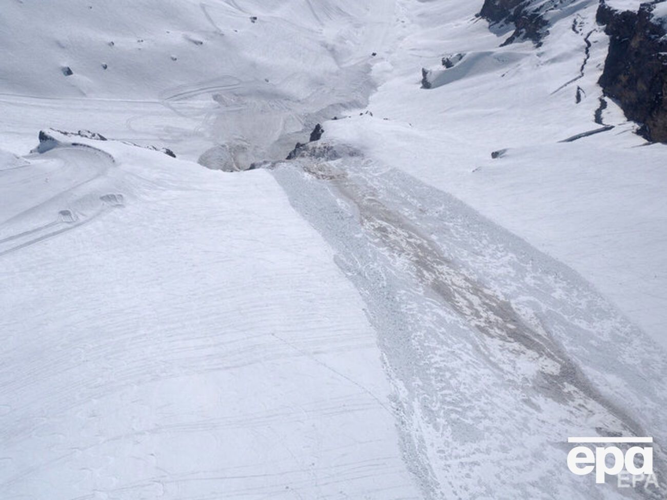 Лавина сошла 19 февраля