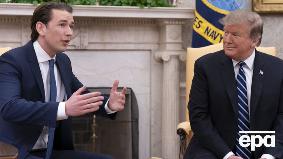 Курц зустрівся з Трампом у Білому домі 20 лютого