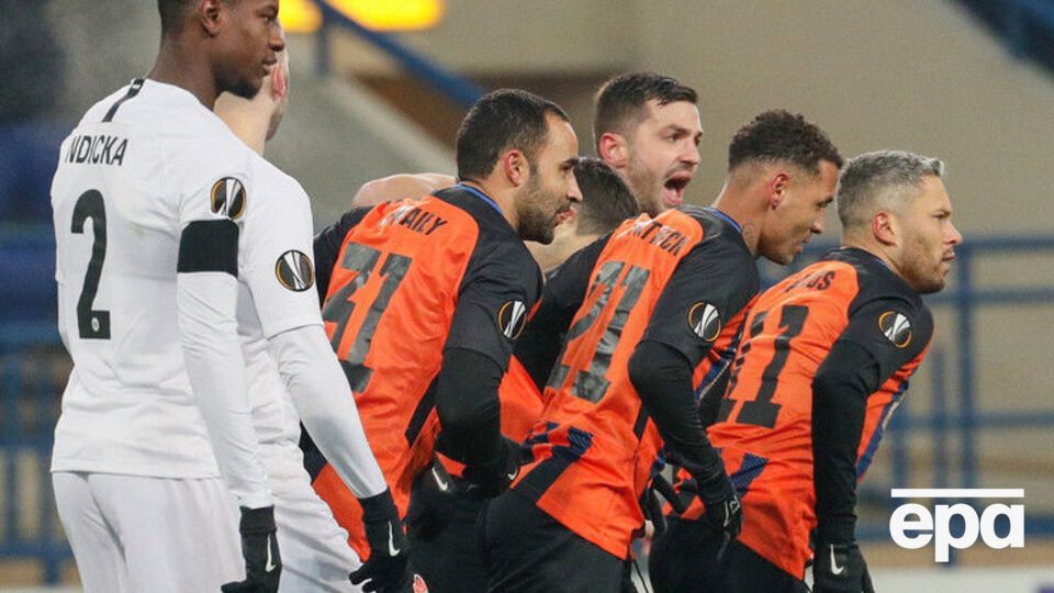 Первая встреча "Шахтера" с "Айнтрахтом" завершилась вничью 2:2