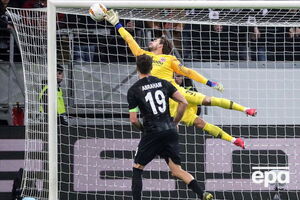 "Шахтер" сумел забить "Айнтрахту" только один мяч