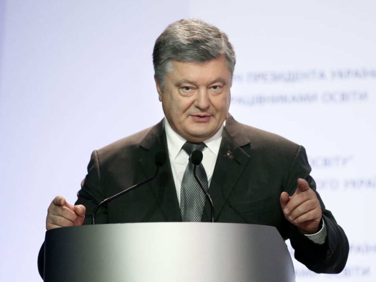 Порошенко (на фото): Очень рассчитывал в 2014 году Путин на нашу слабость