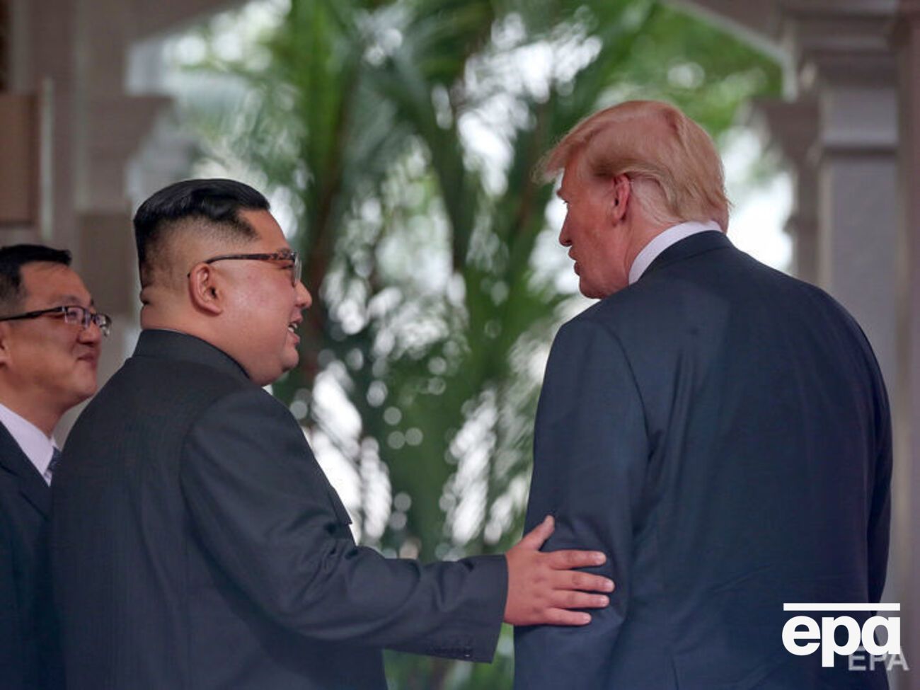В первый раз Ким Чен Ын и Трамп встретились в июне 2018 года