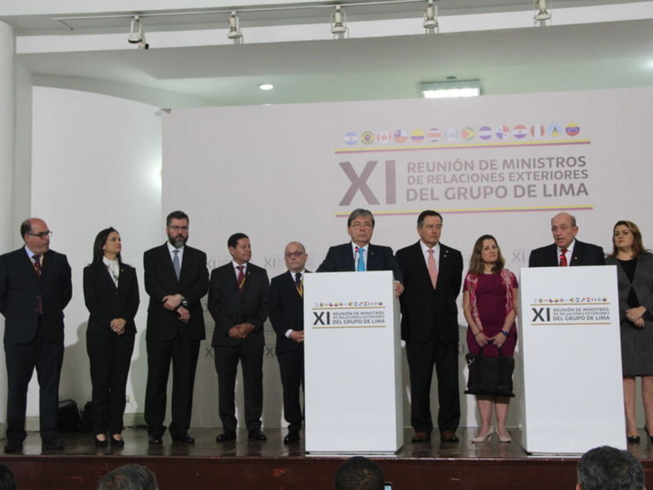 "Группа Лимы" провела встречу в Боготе