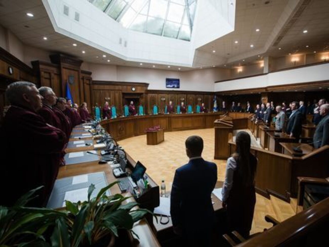 Найем: Решение принималось на закрытой части заседания Конституционного Суда