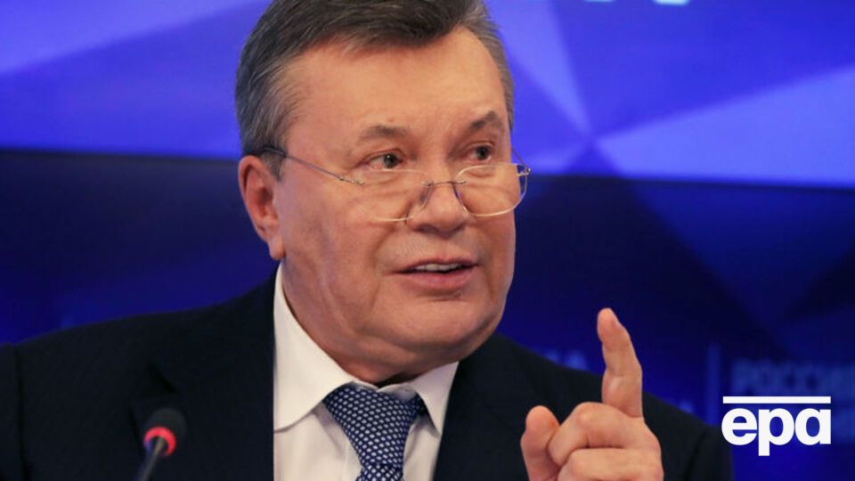 24 января суд заочно признал Януковича виновным в совершении государственной измены и приговорил его к 13 годам лишения свободы