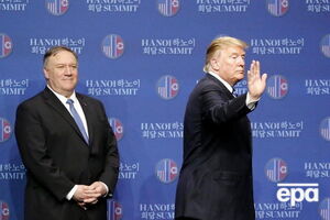 Помпео був присутнім на переговорах разом із Трампом