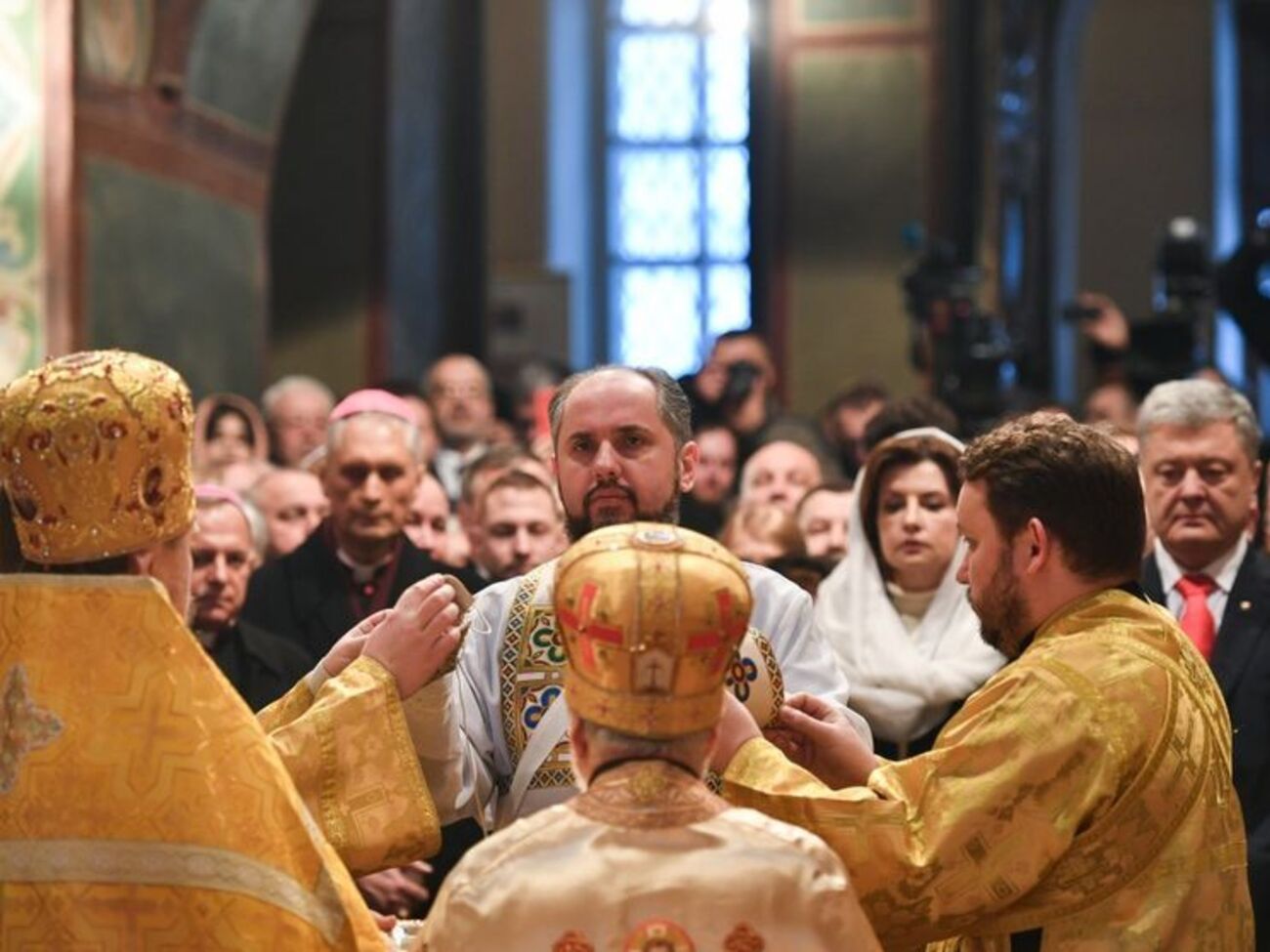 У Києві відбулася інтронізація глави Православної церкви України митрополита Епіфанія. Фоторепортаж