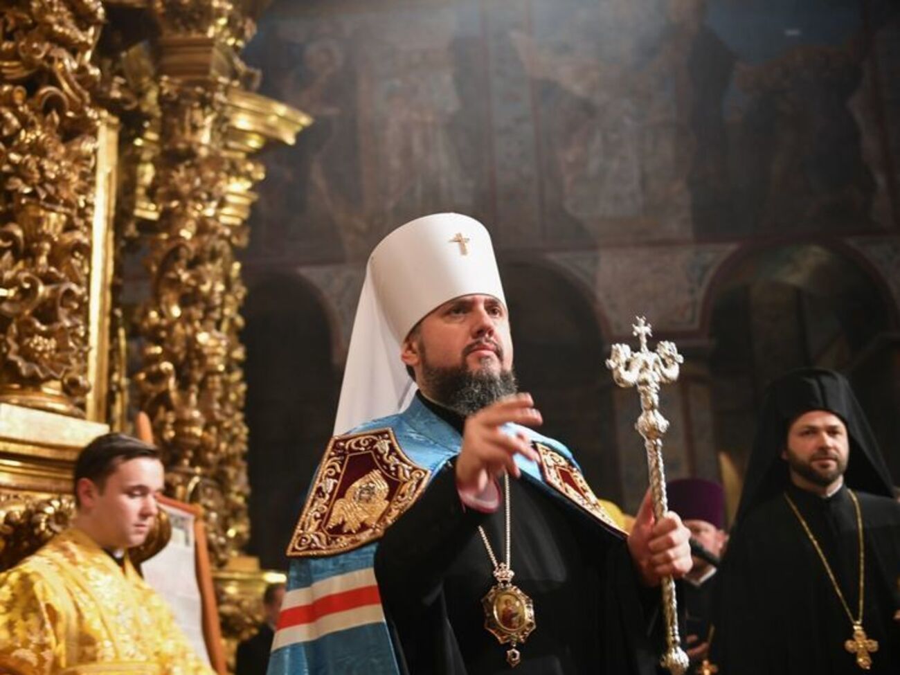 Интронизация Епифания проходила в Софийском соборе