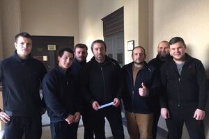 Семенченко говорив, що українці приїхали до Грузії, щоб зустрітися з побратимами, які воювали за Україну