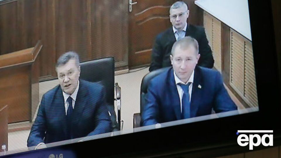 Оболонский суд признал Януковича виновным в госизмене