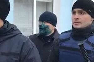 Вілкула облили зеленкою 1 лютого
