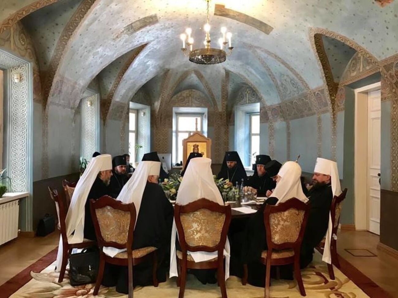 Перше засідання Синоду Православної церкви України відбулося в Будинку митрополита