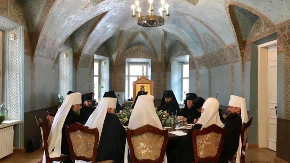 Перше засідання Синоду Православної церкви України відбулося в Будинку митрополита