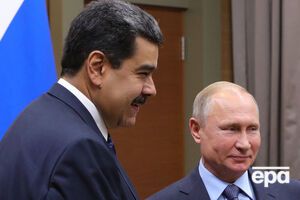 24 січня Путін (праворуч) у телефонній розмові заявив, що висловлює підтримку Мадуро (ліворуч)