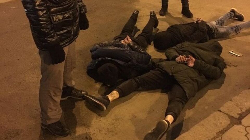 Спецслужба затримала трьох зловмисників
