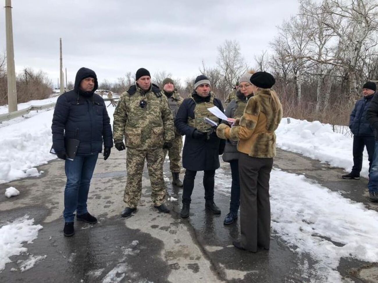 На Донбассе состоялась первая в 2019 году передача заключенных